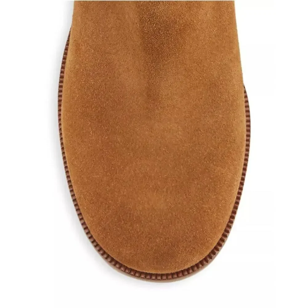 NWB See by Chloé Lyna Suede Ankle Booties Tan 37 - Picture 4 of 4